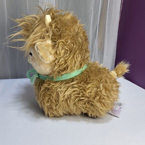 Honeymaru Fluffy Highland Cow Plush 10" BoxLunch Exclusive Kawaii Cute Box Lunch - Picture 4 of 12